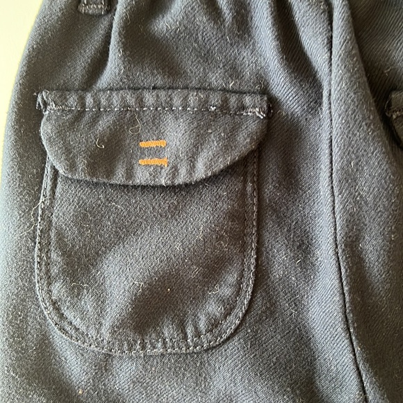 Zara Baby Boys Pants Navy Elastic Waist Soft Size 9-12 Months - Picture 6 of 8